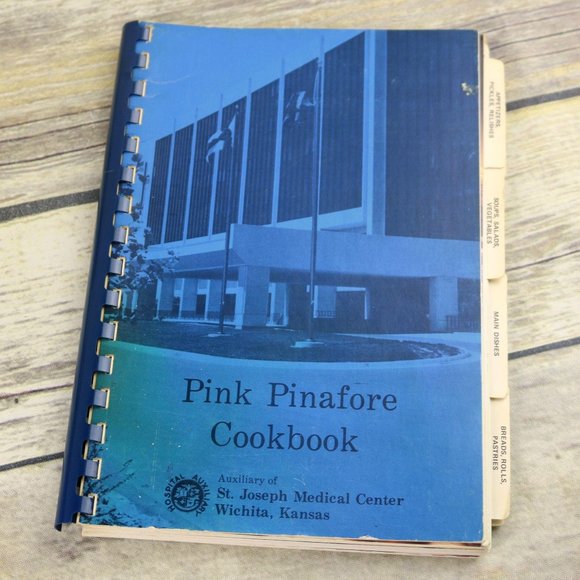 Pink Pinafore CookBook St Joseph Medical Center KS - Picture 1 of 11